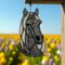 Mustang Suncatcher by Robin C. Hary-  shown in Gray.