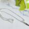 Dainty Mother of Pearl Sterling Silver Necklace