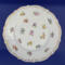 This is a view to show how pretty the flowers are in the saucer and you can see the pearl flower on the edge.