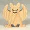 Handmade Wood Halloween Bat Cutout Unpainted Free Standing Use For  Kids Crafts or Toys From My Snazzy Spooks Collection