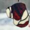 Bulldog stained glass ornament- brindle