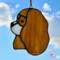 Cavalier King Charles Spaniel stained glass ornament shown in Blenheim.