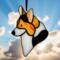 Corgi stained glass ornament in Red Headed Tricolor.
