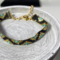  Bracelet with Turquoise ,Black and Gold Beads