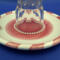 The pearls are a nice touch to set off the plate and goblet.