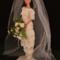 Picture of 1914 Wedding dress and veil and bouquet for fashion dolls