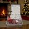 Open Dear Santa Letter Kit by fireplace & stockings — handcrafted Christmas Eve box full of cozy holiday magic.