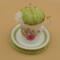 This view is looking down and toward the pincushion bobbin holder. It shows how well everything goes together.