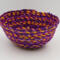 This is a view of the opposite and backside of the basket, showing the blend of all the colors.