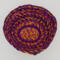 This is a view of the basket looking down into it. It shows off the colors.