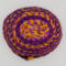 This is the bottom of the basket which is upside down. Another view of all of the colors. 