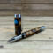 Capped rollerball pen made with cholla cactus skeleton cast in resin 
