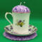 This shows the different flowers on the backside of the teacup.