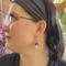 Earrings modeled by Joy Kizior