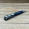 antique pewter and slate colored resin locomotive ballpoint pen
