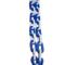 Los Angeles Dodgers Blue Jumbo Big Fan Chain Necklace Chain Length 32" Charm 6"x9" World Series Champions Baseball Fan Hype Rally Bling LA