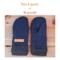 Women’s regular sized wool mittens featuring two layers of upcycled fabric; fleece lined winter mittens for mom, wife, outdoors woman.