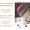 A babies & toddlers sized rainbow ombre hat knit with wool. Perfect for winter a gift for a baby or toddler ages 1, 2, 3, 4, 5 years old.