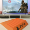 New Orange PlayStation 4 Game Holder Rack Sony Videogame Storage Display Org PS4 Compatible God of War Tekken Kingdom Hearts Call of Duty