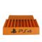 New Orange PlayStation 4 Game Holder Rack Sony Videogame Storage Display Org PS4 Compatible God of War Tekken Kingdom Hearts Call of Duty