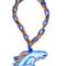 NFL Denver Broncos Fan Pendant Chain Jumbo Size Plastic 32" Necklace Super bowl Playoff Football