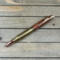 Real bullet pen with mesquite wood
