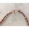 Copper pearl necklace clasp