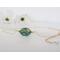 Dainty Choker Necklace with Abalone Paua Shell