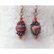 Multicolor bead earrings