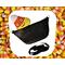 Candy Corn  Fanny Pack bum bag for men or women. Fits most. Black and Orange with Candy Corn zipper Charm