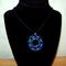 Chainmaille Celtic Wheel Pendant Necklace