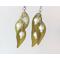 Mistletoe earrings lucite ll