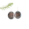 Copper Earrings w/Queen Anne's Lace
