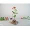 Mini Copper Enamel Bud Vase on Gemstone Base