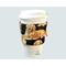 Golden retriever beverage sleeve, British Cream Retriever in tan and black tea mug holder, great gift active pet parent