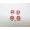 Rose Foil Magnets, Choice of Colors