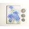 miniature copper enamel impressionist floral landscape painting 3" by 4"