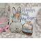 Easter wishes and bunny kisses pillow