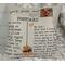 Missing you postcard pillow