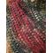 detailing of multi-colored shawl - crochet
