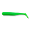 Neon green 3 inch tube bait
