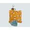 Honey Bees Poop Bag Holder with Free roll of recycled bags