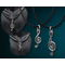 Treble clef note necklace pendant by Bendi's