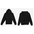 FABRICATION: 30 singles 100% Cotton Face Yarn, 8.25 oz. (280 gsm)  Solids Fabrication: 80% ringspun cotton, 10% polyester, 10% recycled polyester Grey Heather Fabrication:70% ringspun cotton, 20% polyester, 10% recycled polyester Charcoal Heather Fabrication: 60% cotton, 30% polyester, 10% recycled polyester   DETAILS:  2 Panel Hood. Side-seamed. Double-needle topstitch on all seams.  No drawstrings. Kangaroo pocket. Ribbed cuffs and waistband.    CARE: Machine wash cold, tumble dry low