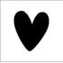 Heart 3 Photo (Solid Skinny Heart)