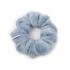 Blue Fluffy Scrunchie