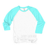 two tone raglan sleeve