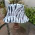 White Tiger Print Hat