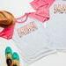 Pink leopard mama and mini shirts