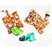 Foxes Dog poop bag holder with free recycled bags  in 2 sizes,